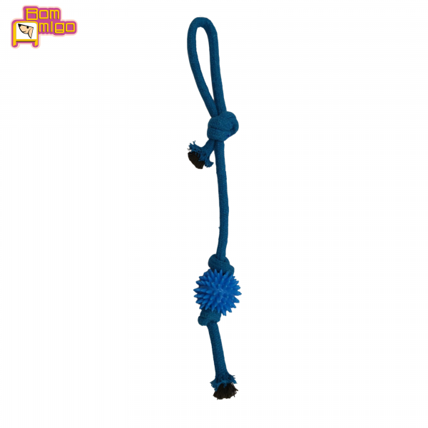 Mordedor com Corda Urchin para Cachorros e Pets - Bom Amigo - Image 4