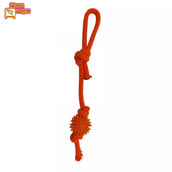 Mordedor com Corda Urchin para Cachorros e Pets - Bom Amigo - Image 3