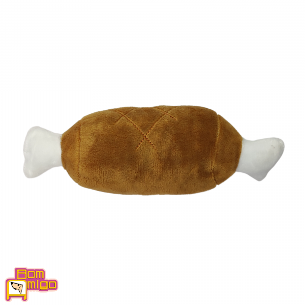 Pelúcia Ribs com apito para cachorros e pets - Bom Amigo