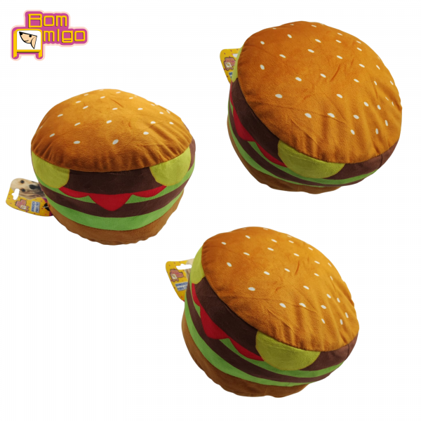 Pelúcia Hamburguer Para Pets - Bom Amigo