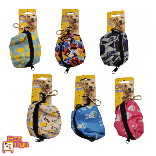 Bag Stile Porta Cata Caca Para Pets- Bom Amigo