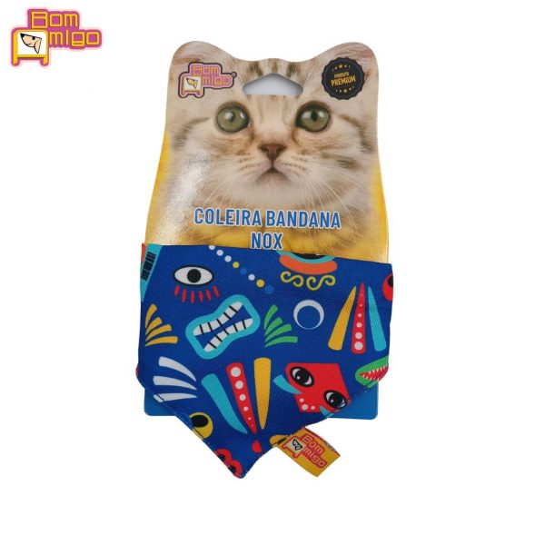 Coleira Bandana Nox com anti enforcamento para gatos - Bom Amigo - Image 6
