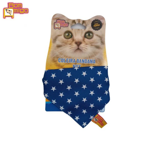Coleira Bandana Nox com anti enforcamento para gatos - Bom Amigo - Image 3