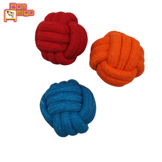 Mordedor Bola de Corda para Cachorros e Pets- Bom Amigo