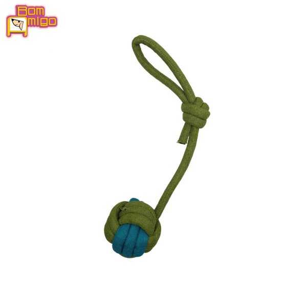 Mordedor Corda Puxador Wow para Cachorros e Pets - Bom Amigo - Image 3