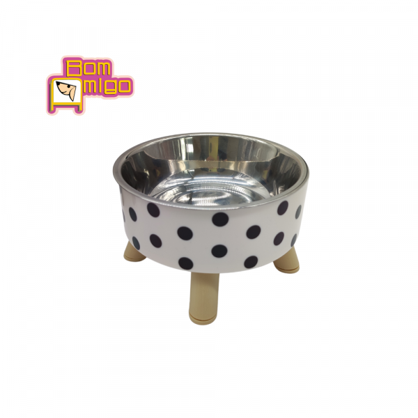 Comedouro Alto Disco Para Pets - Bom Amigo - Image 2