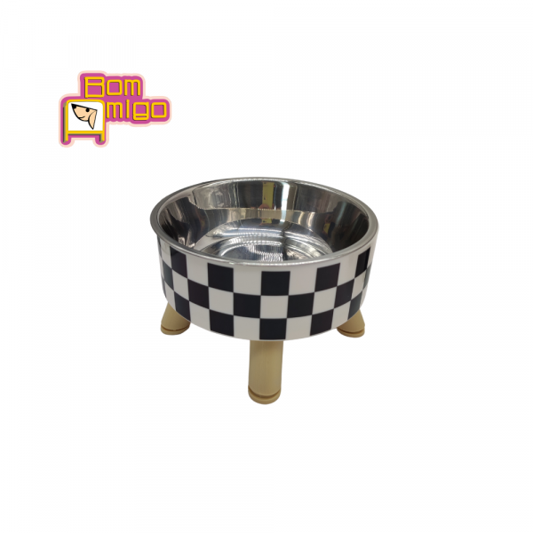 Comedouro Alto Disco Para Pets - Bom Amigo - Image 4