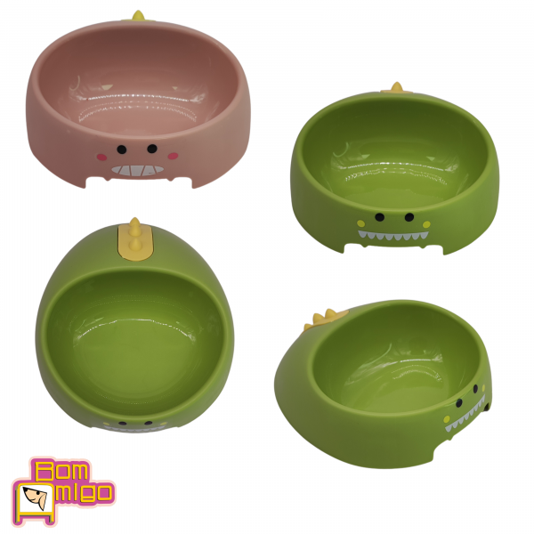 Comedouro Monster Smile Para Cachorros e Pets  - Bom Amigo