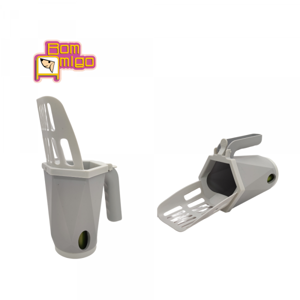 PÁ COM DISPENSER COLETOR PRATIC para pets Bom Amigo - Image 3