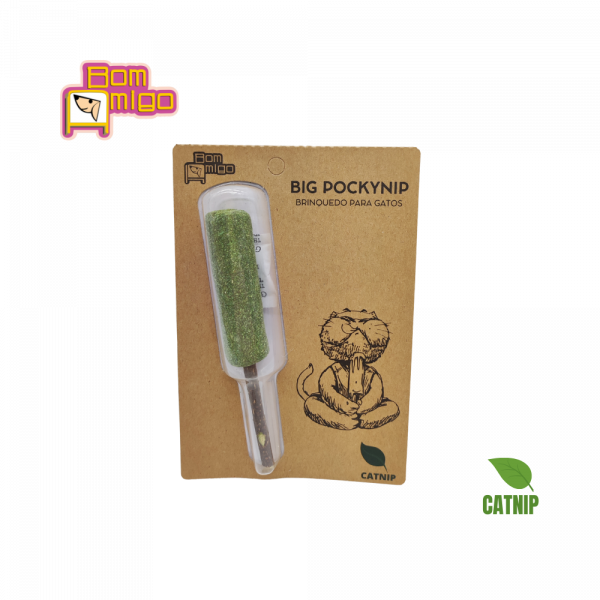 CAT BIG POCKYNIP brinquedo de catnip para gatos Bom Amigo