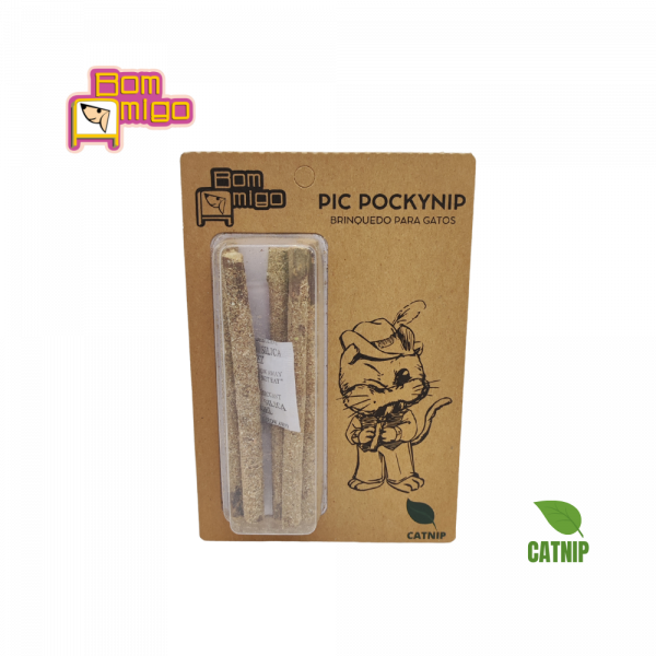 CAT PIC POCKYNIP brinquedo de catnip para gato Bom Amigo