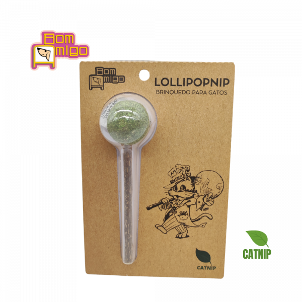 CAT LOLLIPOPNIP brinquedo de CATNIP para gatos Bom Amigo