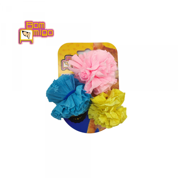 CAT SHIFFON (com 3 unidades) brinquedos para gato Bom Amigo - Image 3