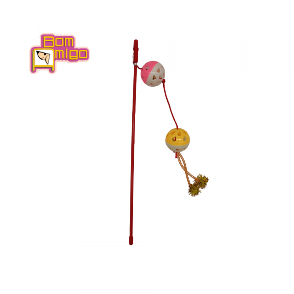 VARINHA BOLE-BOLE brinquedo para gato Bom Amigo - Image 3